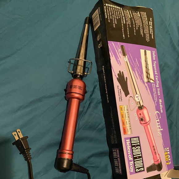 Salons tapered curly iron medium - Picture 1 of 4